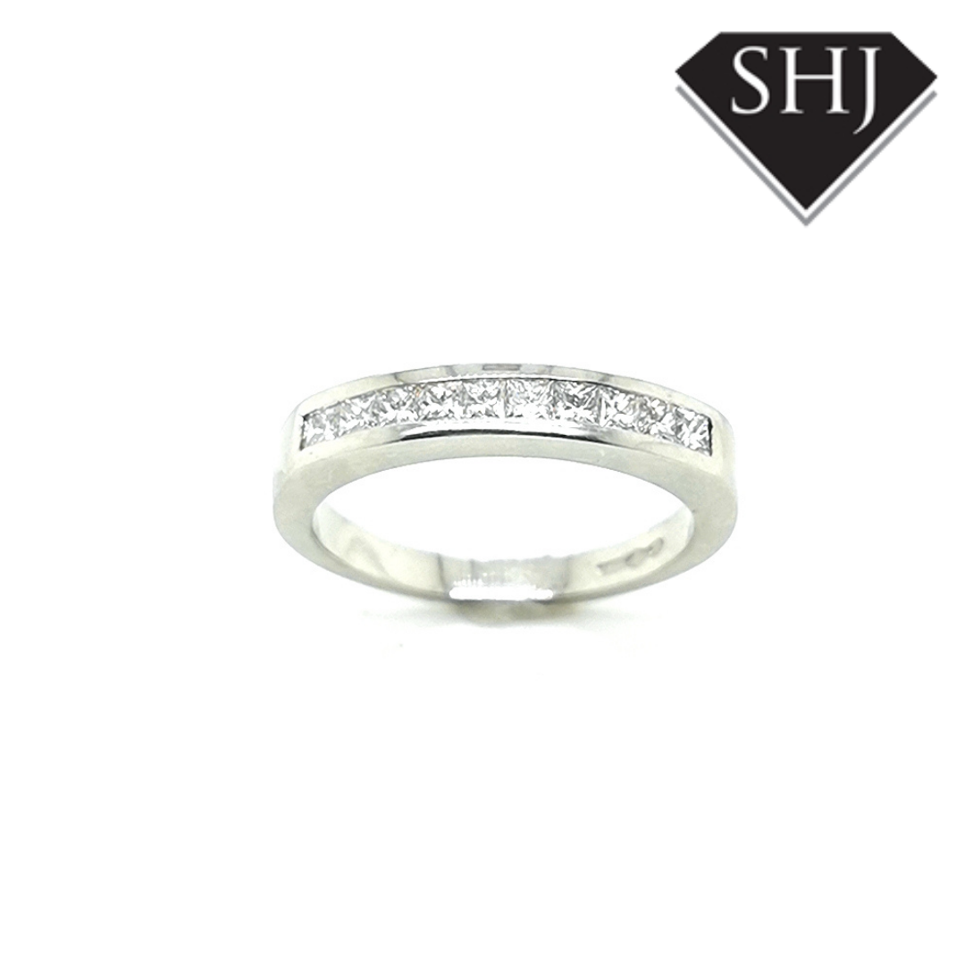 Platinum 0.50ct Diamond Eternity Ring