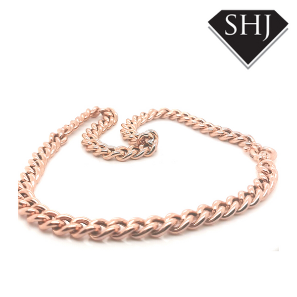 Silver Rose Gold plated necklace