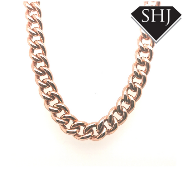 Silver Rose Gold plated necklace