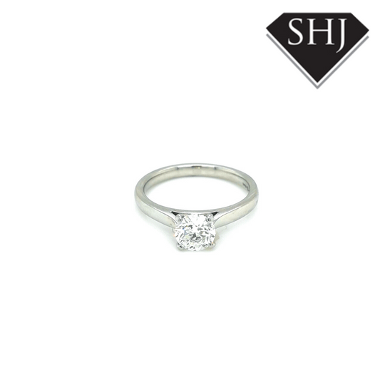 Affordable Luxury Collection - 0.90ct Platinum Engagement Ring