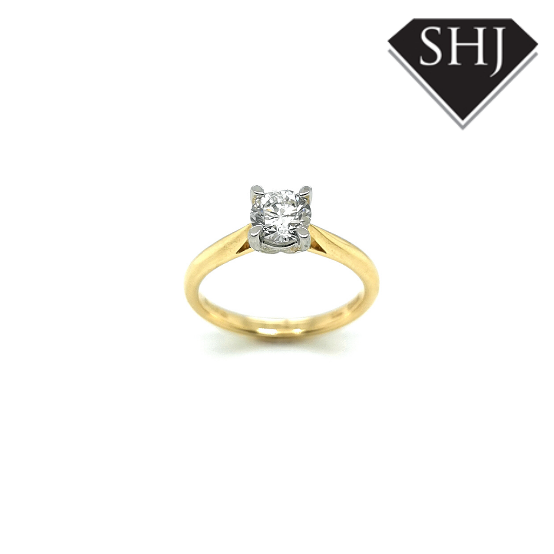 Affordable Luxury Collection -  0.70ct 18ct Yellow Gold Engagement Ring