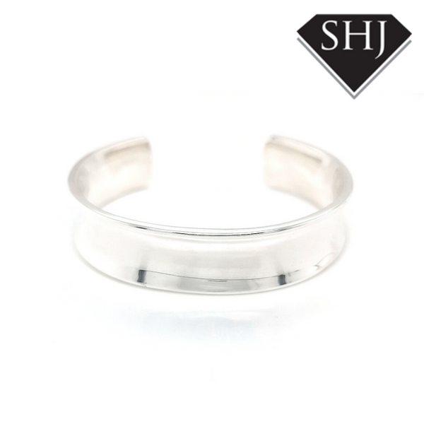 Silver Cuffed Bangle