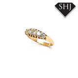 18ct Yellow Gold Five Stone Ring