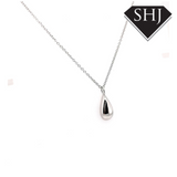 Silver Lucy Q Teardrop Pendant