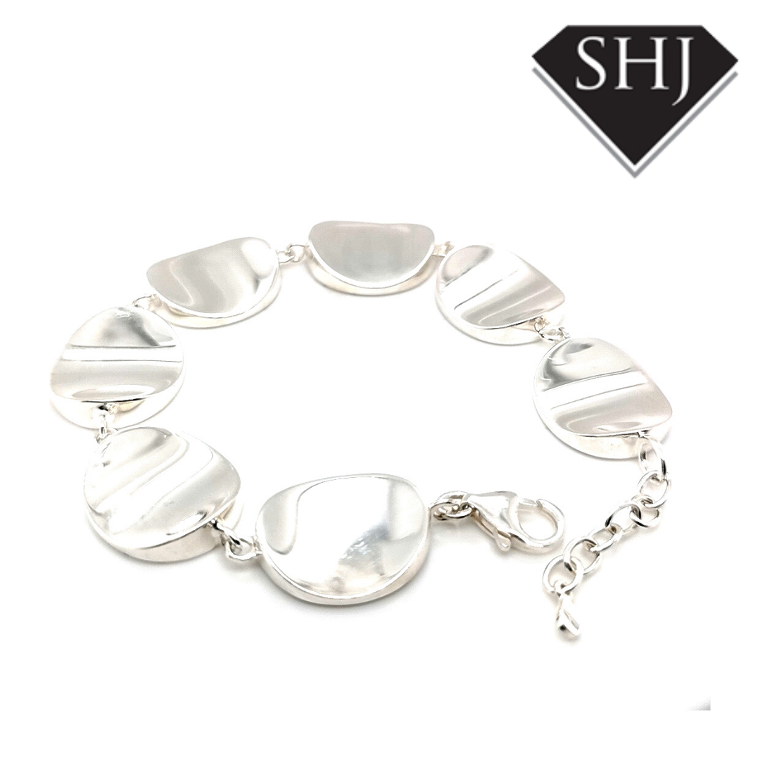 Silver Circle Bracelet