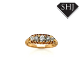 18ct Yellow Gold Diamond 5 Stone Ring