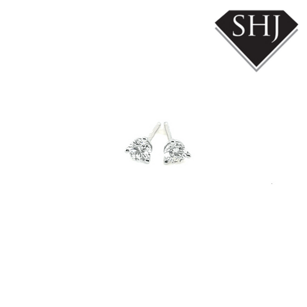14ct Diamond Earrings 0.20ct