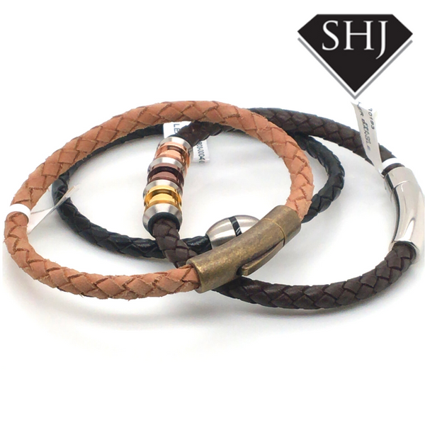 Gents Leather Bracelets from £45.00
