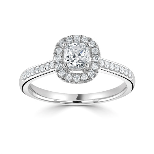 Halo - Diamond Shoulders