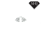 14ct Yellow Gold Diamond Stud Earring 0.25ct